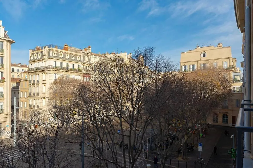 Apartament Superbe Appart, Central, Petit Balcon & Vue Place Marsylia